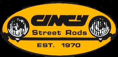Cincy Street Rods EST. 1970 badge logo