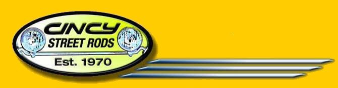Cincy Street Rods Est. 1970 banner logo